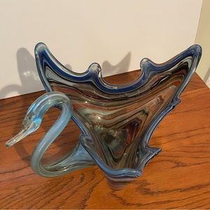Murano hand blown swan